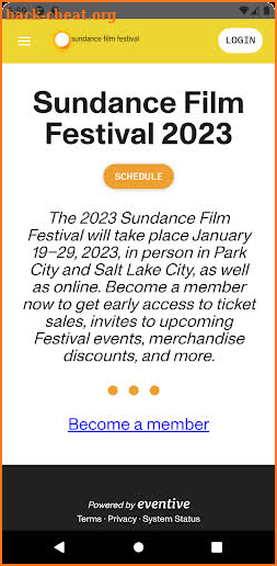 Sundance Film Festival 2023 screenshot
