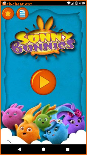 Sunny Bunnies Coloring Book - Kids Game screenshot