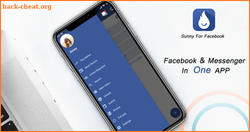 Sunny for Facebook-Light, Customize, Friendly screenshot