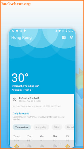 Sunny Weather - Forecast & Weather Widget screenshot