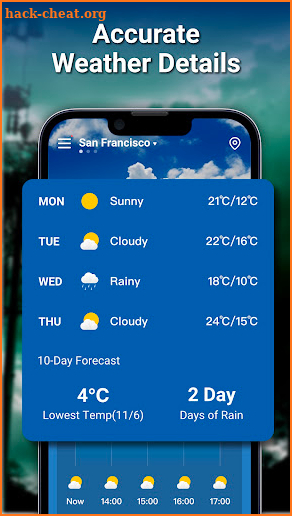 Sunny Weather-Forecast&Radar screenshot