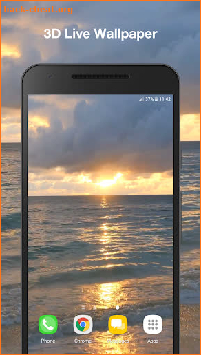 Sunset Beach Live Wallpaper PRO screenshot
