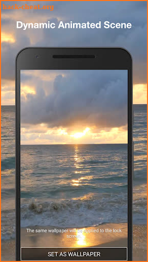 Sunset Beach Live Wallpaper PRO screenshot