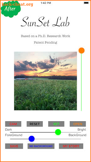 SunSet Image Lab Photo Editor screenshot