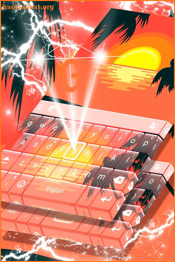 Sunset Keyboard Themes screenshot