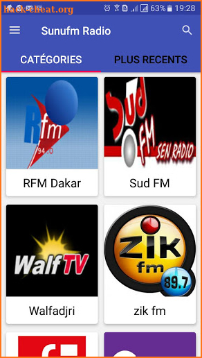 Sunufm Radio screenshot