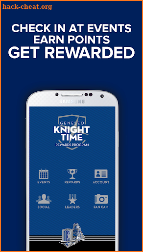 SUNY Geneseo Knight Time Rewards Program screenshot
