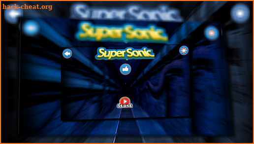 Supe Sonic Temple Blue World Runner adventure jung screenshot