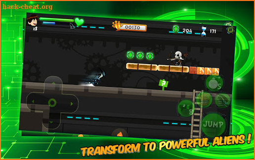 👽 Supehero Kid Ben: Ultimate Alien Power Surge screenshot