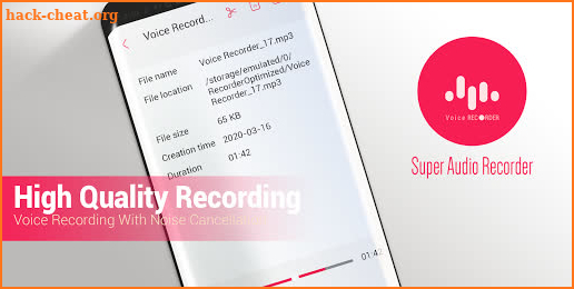 Super Audio Recorder screenshot