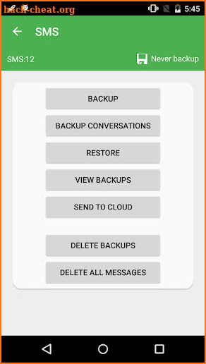 Super Backup & Restore screenshot