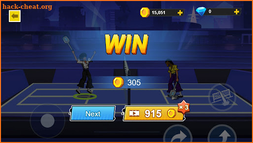 Super Badminton screenshot