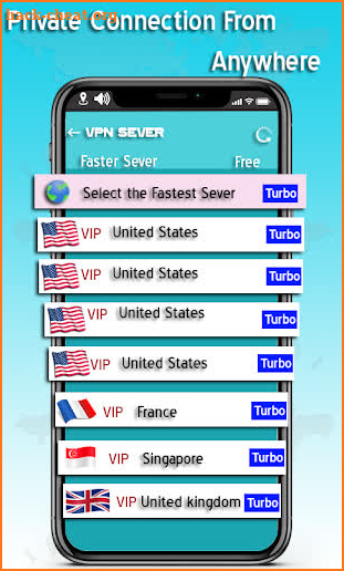 Super Betternet Free VPN Turbo Security Master screenshot
