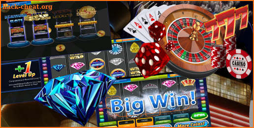 SUPER BIG WIN : Lucky Diamond Casino 777 Free Slot screenshot