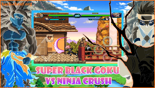 Super Black Goku VS Ninja Crush screenshot