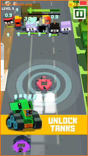 Super Blocky Tanks screenshot