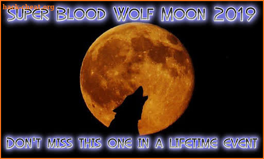 Super Blood Wolf Moon 2019 screenshot