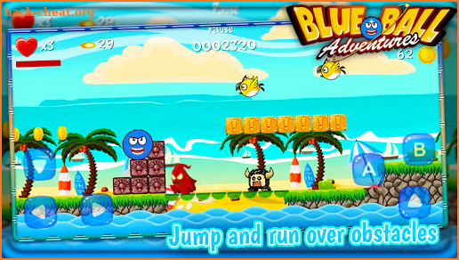 Super Blue Ball 8 screenshot