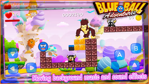 Super Blue Ball 8 screenshot