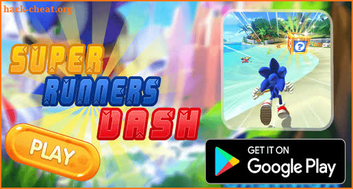 Super Blue Dash Runner Adventure screenshot
