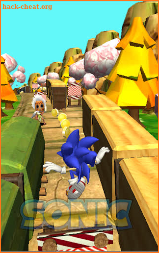 Super Blue Hedgehog Dash - Jungle Adventure screenshot