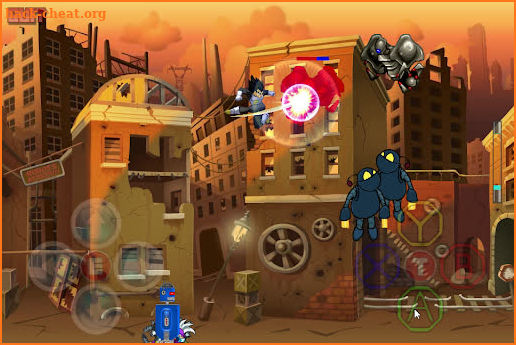 Super Blue Warriors screenshot