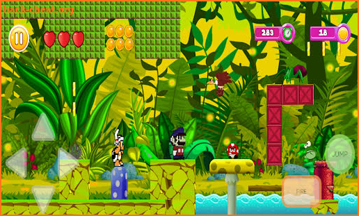 Super Bob's  jungle adventure screenshot