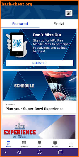 Super Bowl LIII Fan Mobile Pass screenshot