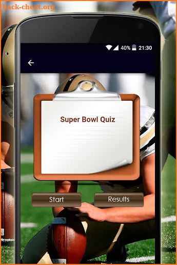 Super Bowl Quiz screenshot