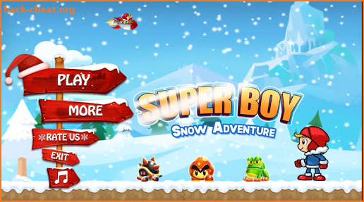 Super Boy Adventure Snow World screenshot