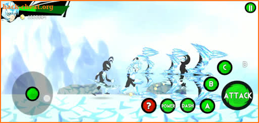 Super Boy Ultimate Alien Diamond Ice power freeze screenshot