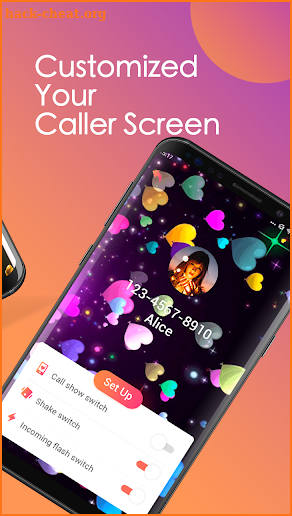 Super Call Flash- HD Caller Screen,Color LED Flash screenshot