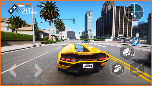 Super Car Simulator: City Race screenshot