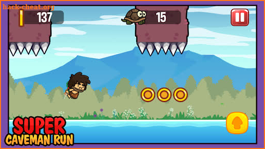 Super Caveman Run screenshot