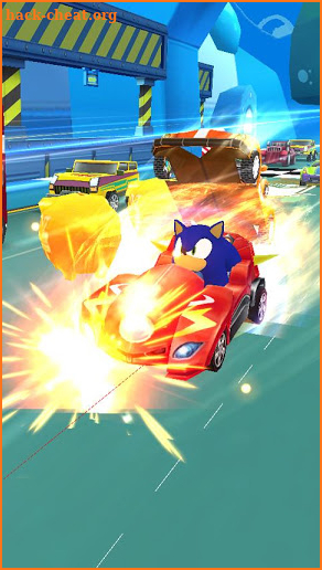 Super Chibi Sonic Kart Race screenshot