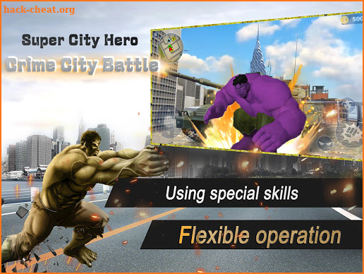 Super City Hero：Crime City Battle screenshot