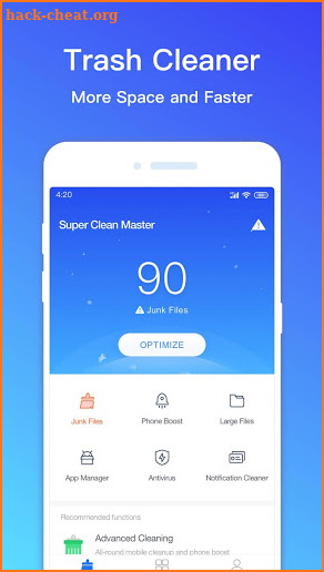 Super Clean Master - Antivirus, Booster, Cleaner screenshot
