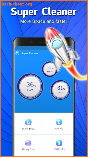 Super Cleaner - Booster, Coolers & Battery Saver screenshot