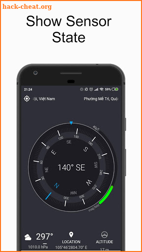 Super Digital Compass Pro screenshot