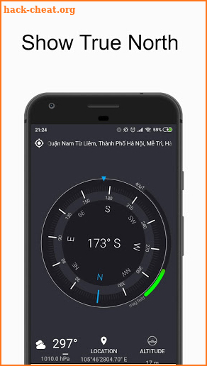 Super Digital Compass Pro screenshot
