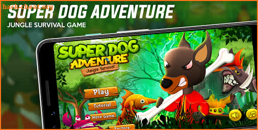 Super Dog Adventure: Jungle Survival screenshot
