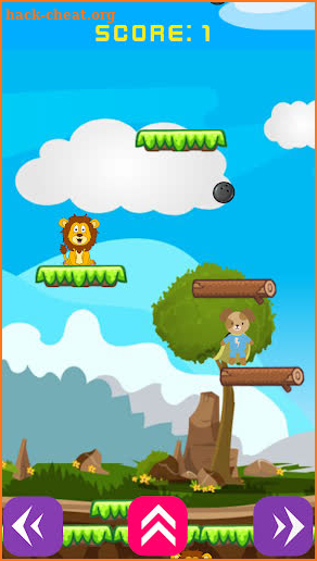 Super Dog Jumps Steps screenshot