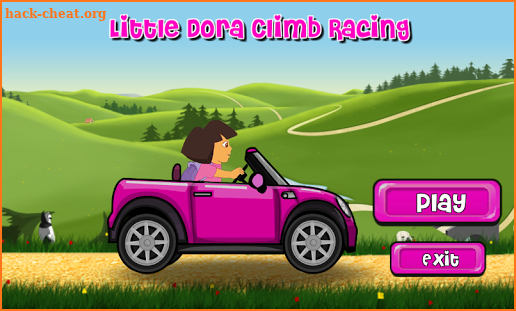 Super Dora Car Hill Climb Driving screenshot