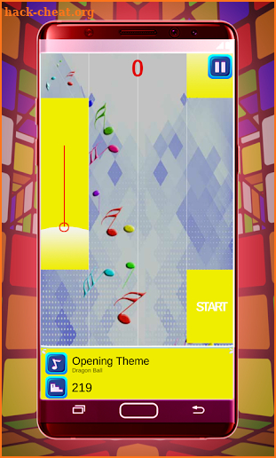 Super Dragon Ball Piano Tiles Magic Game screenshot