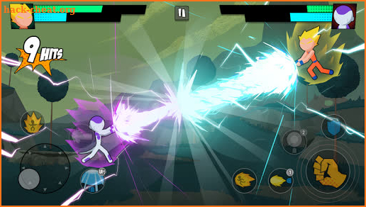 Super Dragon Stickman Battle - Warriors Fight screenshot
