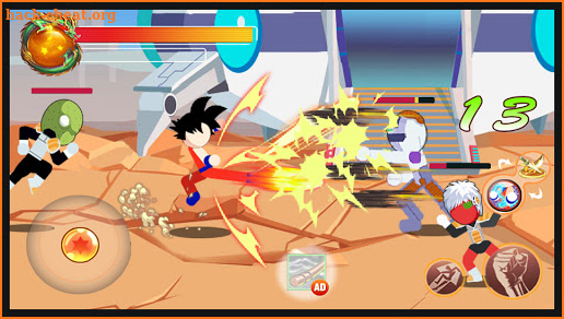 Super Dragon Warrior: Ultra Stickman Fight screenshot