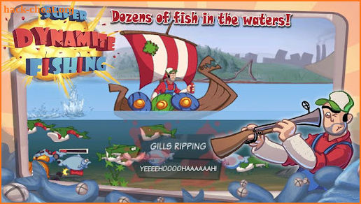 Super Dynamite Fishing Premium screenshot