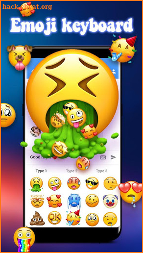 Super Emoji Keyboard - Keyboard Themes, GIF, Emoji screenshot