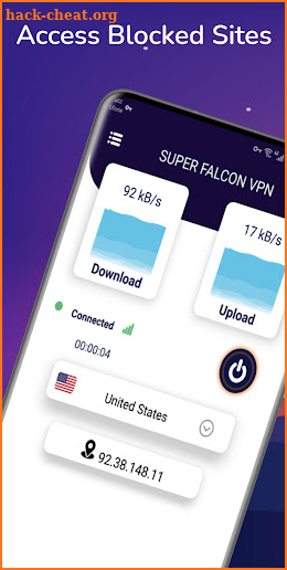 Super Falcon Vpn Free Vpn Client Proxy Server screenshot