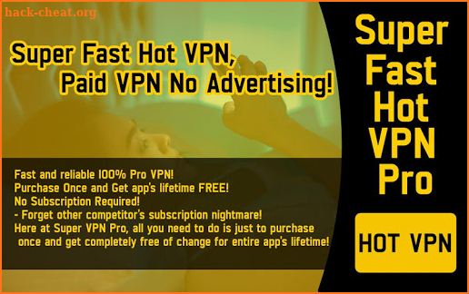 Super Fast Hot VPN Pro Vpn Proxy Master HubVPN screenshot
